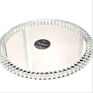 Tahari Crystal Beaded 360° Turn Lazy Susan